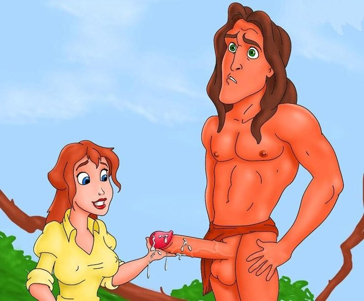 Cartoon Porn Land - Disney sex between Tarzan and Jane